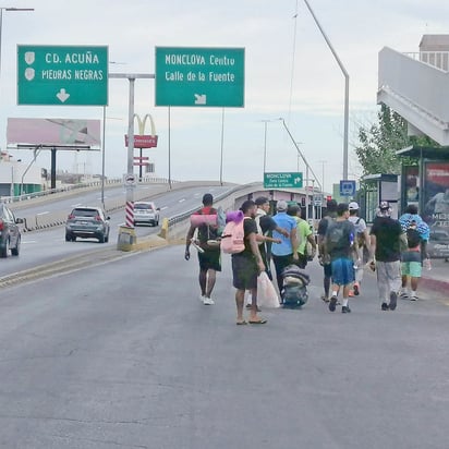 Monclova se solidariza con los migrantes 