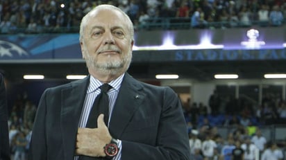 De Laurentiis, presidente del Nápoles, investigado por fraude contable