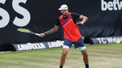 Kyrgios se retira del torneo mallorquín por una lesión abdominal