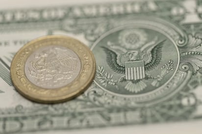 Peso rompe la barrera de 20 unidades por dólar