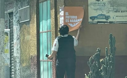 Detienen a brigadistas de MC por colocar propaganda en Neza