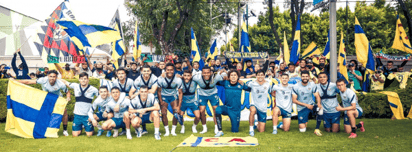 Cabecita vivió su primer entrenamiento en Coapa con la porra del América