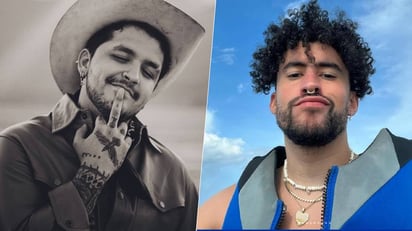 Christian Nodal insulta a Bad Bunny y tacha de estupideces las letras de sus canciones