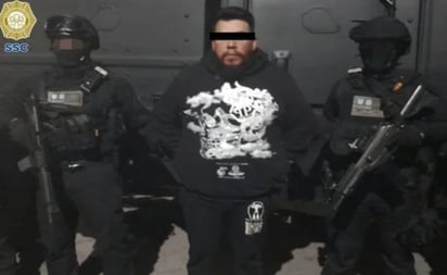 Trasladan a Lenin 'N' al penal varonil de Santa Martha tras su detención en Monterrey