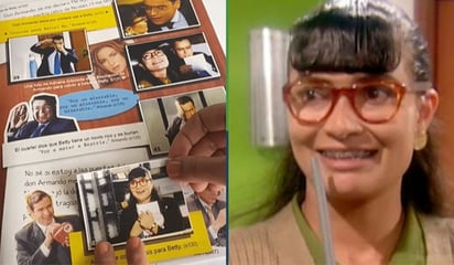 Tiktoker crea álbum de estampas de 'Betty la fea'