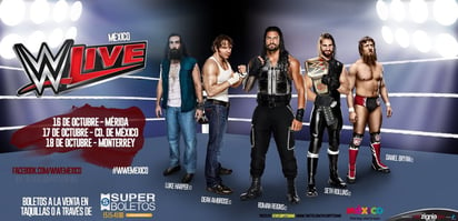 WWE regresará a México con funciones en octubre