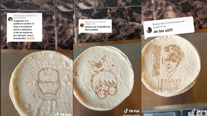 El diseño único de estas tortillas son todo un éxito : Estado de Mexico