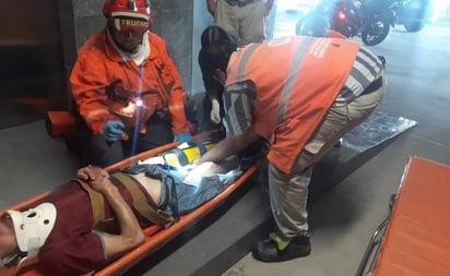 Cae elevador de un quinto piso en San Luis Potosí; un herido