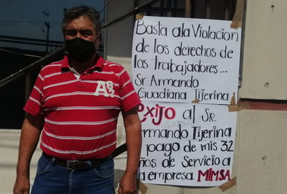 El Senador Armando Guadiana corre a trabajador de su empresa MIMSA en Frontera 