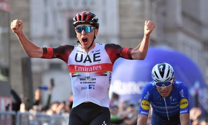 Pogacar: 'Van Aert nos dejó boquiabiertos a todos'