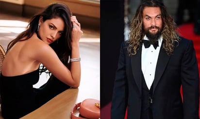 Eiza González, con Robbie Williams en París y Jason Momoa en Londres