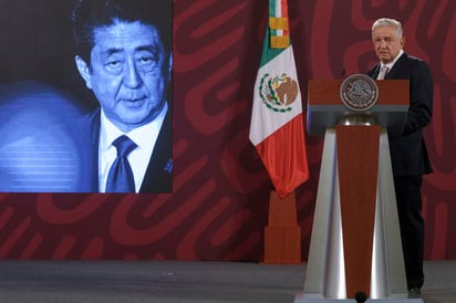 AMLO envía condolencias a Japón por asesinato de Shinzo Abe