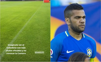 Jugador de Pumas le 'coquetea' a Dani Alves