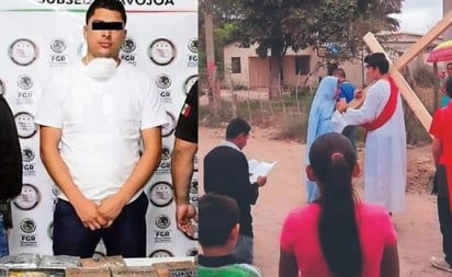 Joven pasa de interpretar a Jesucristo a traficar opio en Sonora