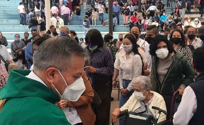 '¡Por la paz en el país!', piden sacerdotes y fieles