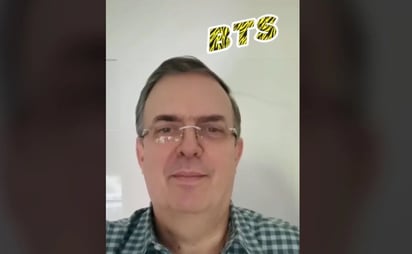 'Gracias mi futuro Presidente': fans de BTS arropan a Ebrard