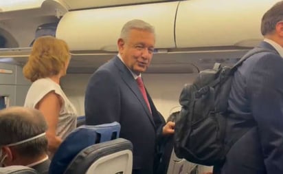 AMLO vuela de regreso a CDMX tras concluir gira en Washington