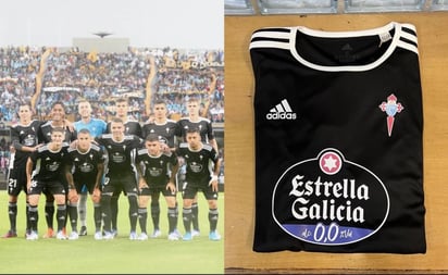 Celta de Vigo improvisa uniforme para jugar ante Pumas