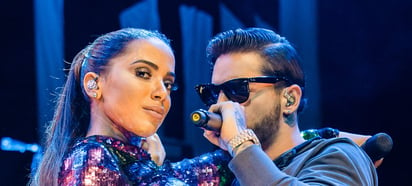 Se le hizo a Anitta: compartió video con Maluma en España