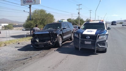 Mujer y bebé resultan lesionadas en choque