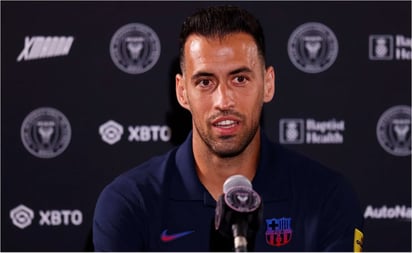 Sergio Busquets se rinde ante los Pumas y la Liga MX