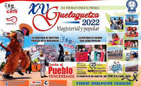 Anuncian programa de la 15 Guelaguetza Magisterial y Popular