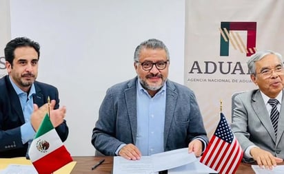 Aduanas de México y EU acuerdan facilitar comercio fronterizo