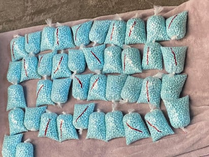 Hombre con 42 mil pastillas de fentanilo es detenido en Coahuila