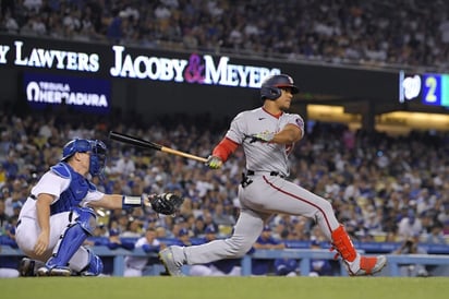 Así se llevaron los Nationals el primero de la serie ante los Dodgers