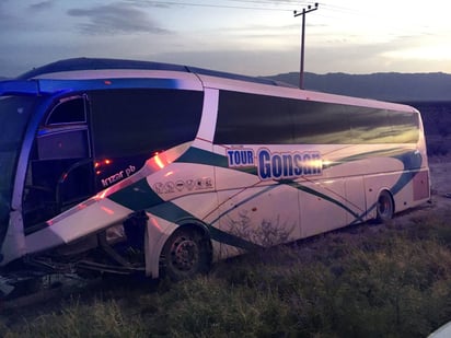 Siete lesionados fue el saldo de salida de camino de autobús de tour Gonsan 