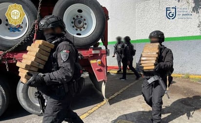 Inician investigación tras decomiso de cocaína en CDMX