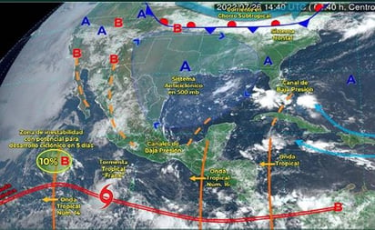 Alertan tormentas y actividad eléctrica en cinco regiones de Oaxaca