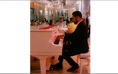 Viral: Pianista toca 'Bebito fiu fiu' en restaurante de lujo