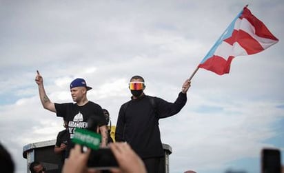 Bad Bunny protesta contra el gobernador de Puerto Rico