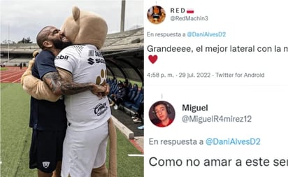 Dani Alves comparte foto con 'Goyo' y las redes explotan de amor