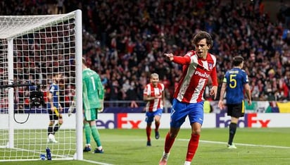 Atlético Madrid derrotó a Manchester United con gol de Joao Félix