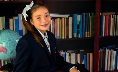 Michelle la niña genio que estudiará Medicina a los 9 años