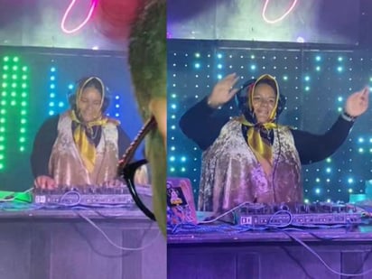 Qué tenemos DJ rápidamenteee… ¡Señora católica en el bar Baby!