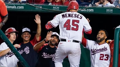 MBL: Joey Meneses, primer mexicano en debutar con HR en las Grandes Ligas