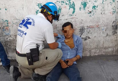 Motociclista es arrollado por vehículo en la Zona Centro de Monclova