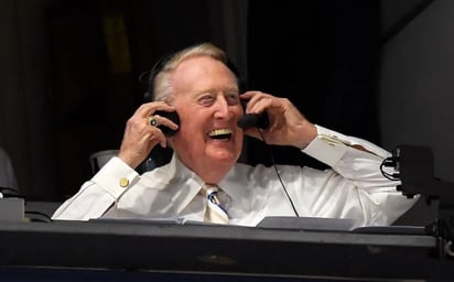 Murió Vin Scully, el legendario narrador de los Dodgers