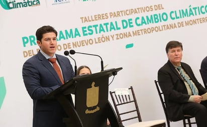 Samuel García llama a hacer conciencia y enfrentar cambio climático