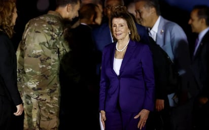 Pelosi llega a Japón en medio de acciones militares tras su visita a Taiwán