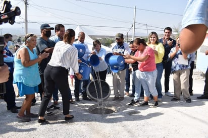 Municipio entregó obra de descargas en la colonia Lucrecia Solano