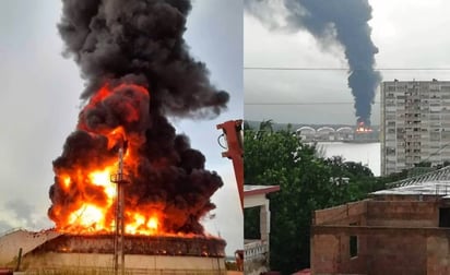 Explosión de un tanque de combustible deja al menos 49 heridos en Cuba