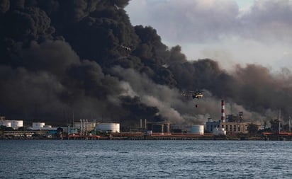 En Matanzas, Cuba se incendia tercer tanque de combustible