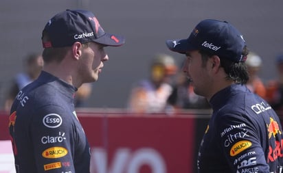  Checo Pérez lanza reto a Max Verstappen, 'Puedo terminar delante de él'