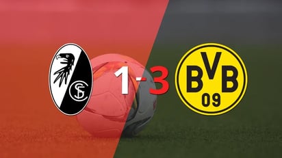 Victoria sin complicaciones de Borussia Dortmund en su visita a Friburgo