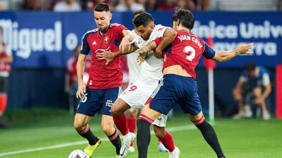 Sevilla del 'Tecatito' cayó ante el Osasuna al inicio de LaLiga