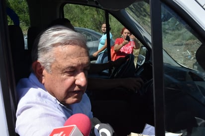 Caciques no dejan avanzar obras de Agua Saludable: AMLO